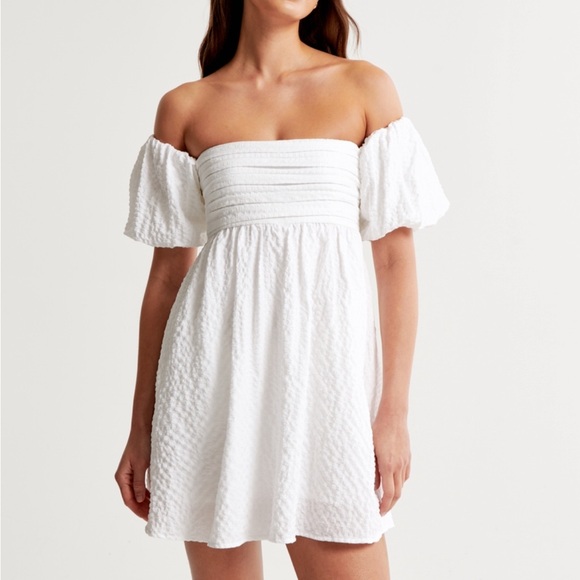 Abercrombie Emerson off shoulder skort dress - Picture 1 of 5